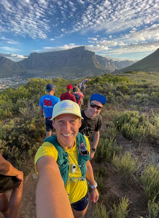Teilnahme bei den Tuesday Trails Kapstadt
