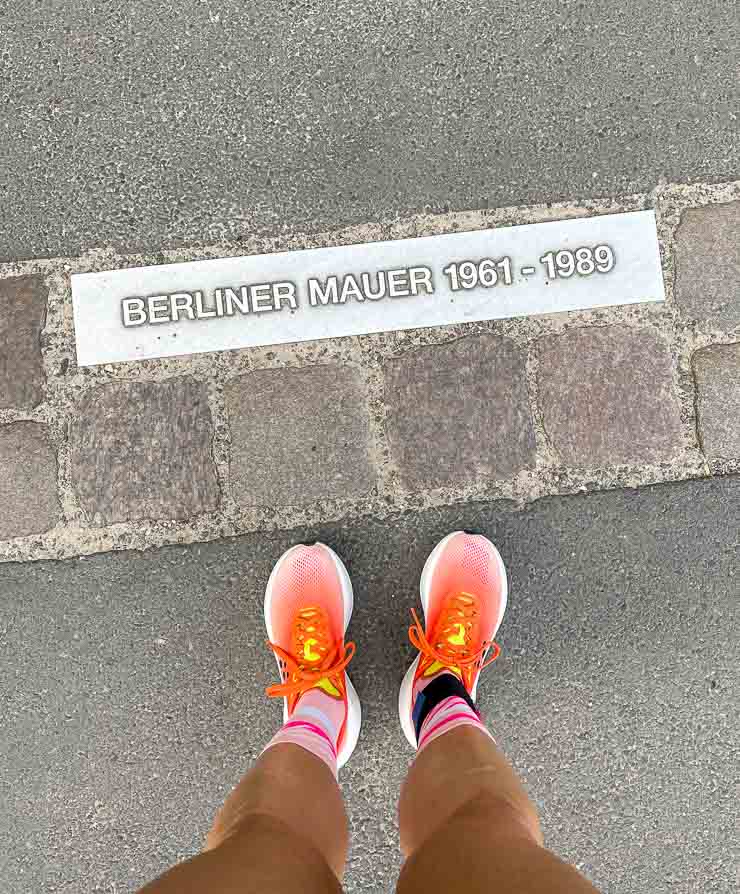 Teilnahme Berliner Mauerweglauf im August 2023