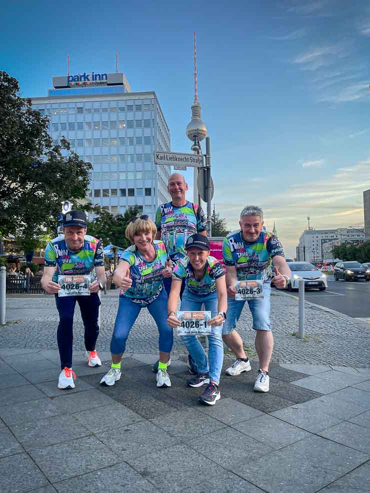 Berliner Mauerweglauf - Teilnahme in einer 4er Staffel